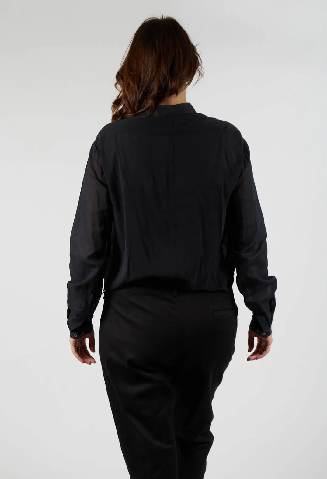 Umit Unal Shirts & Blouses^Silk Shirt in Dark Green