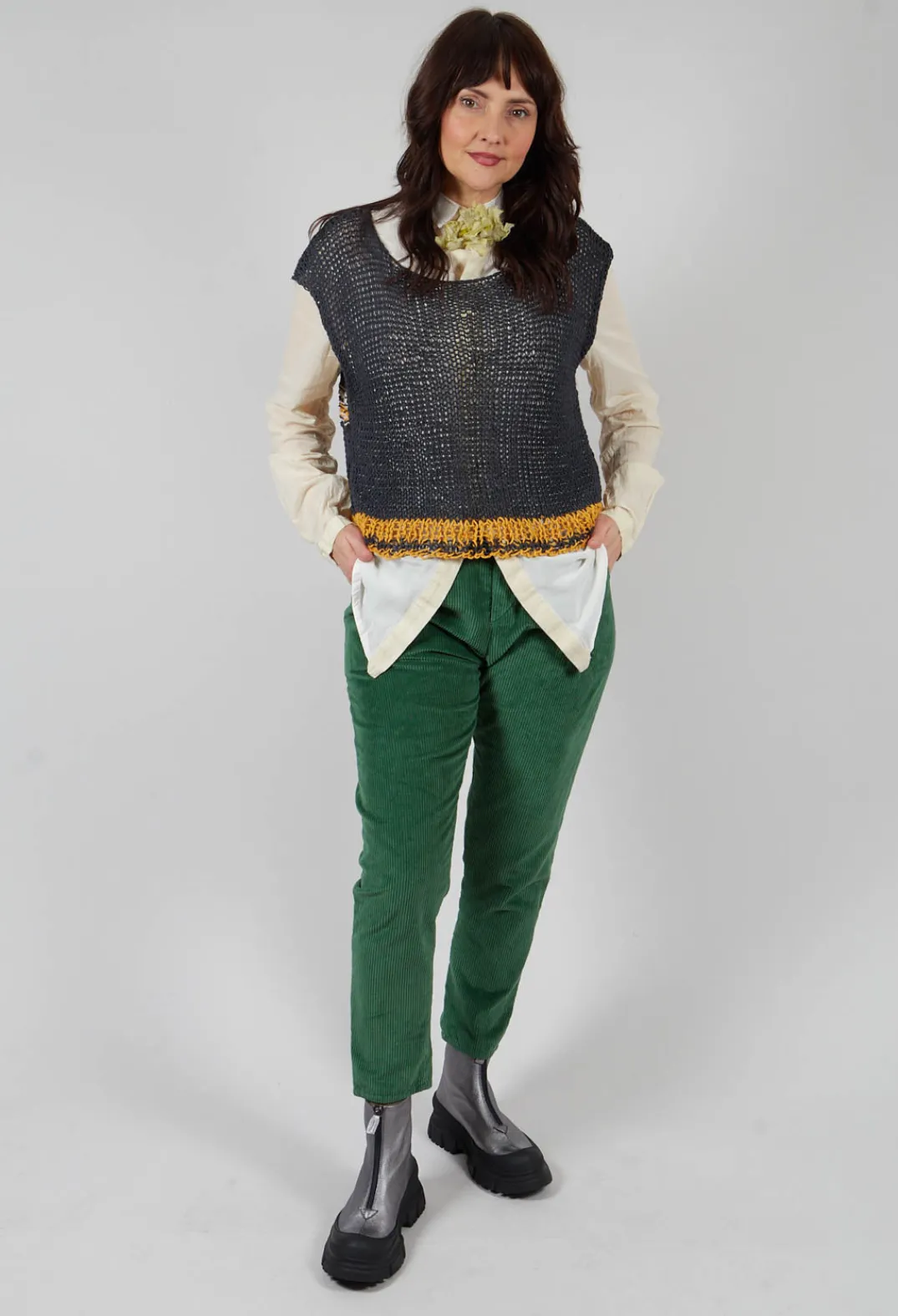 Umit Unal Shirts & Blouses^Silk Shirt in Light Yellow