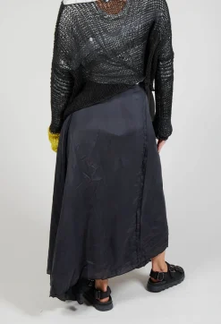 Umit Unal Skirts^Silk Wrap Skirt in Black