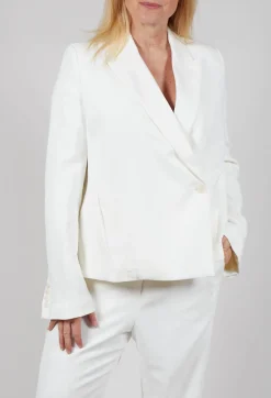 Malloni Jackets^Single Breasted Blazer in Latte