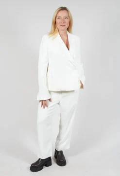 Malloni Jackets^Single Breasted Blazer in Latte