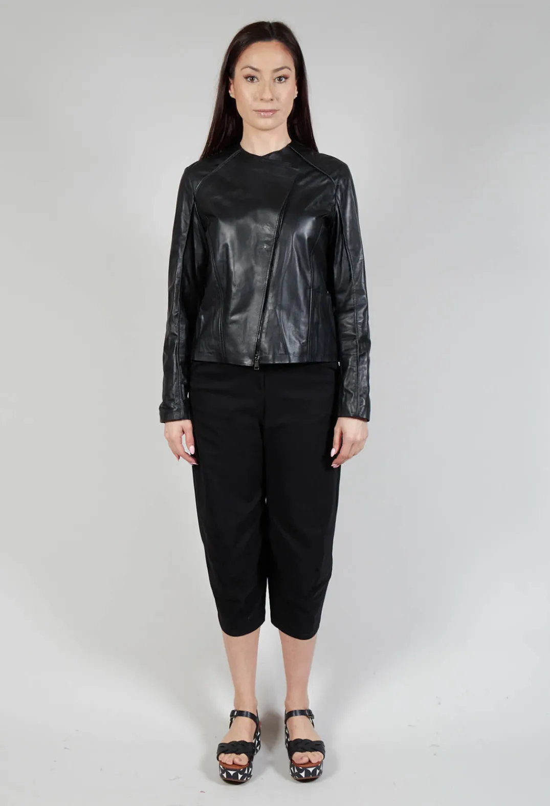 Ixos Jackets^Sinister Pelle Jacket in Black