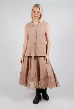 Ewa I Walla Tops^Sissela Top in Taupe