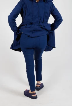 Rundholz Dip Trousers^Skinny Fit Mid-Waist Trousers in Ocean