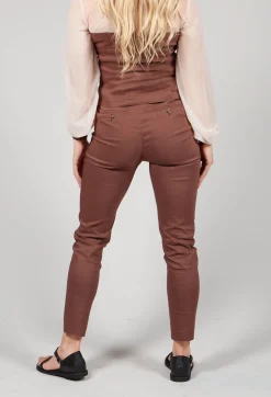 Malloni Co-ords & Suits^Skinny Trousers in Cioccolato