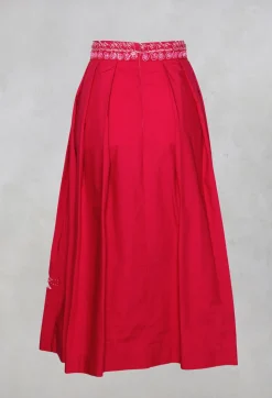 Maliparmi Skirts^Skirt in Cremisi-Crimson