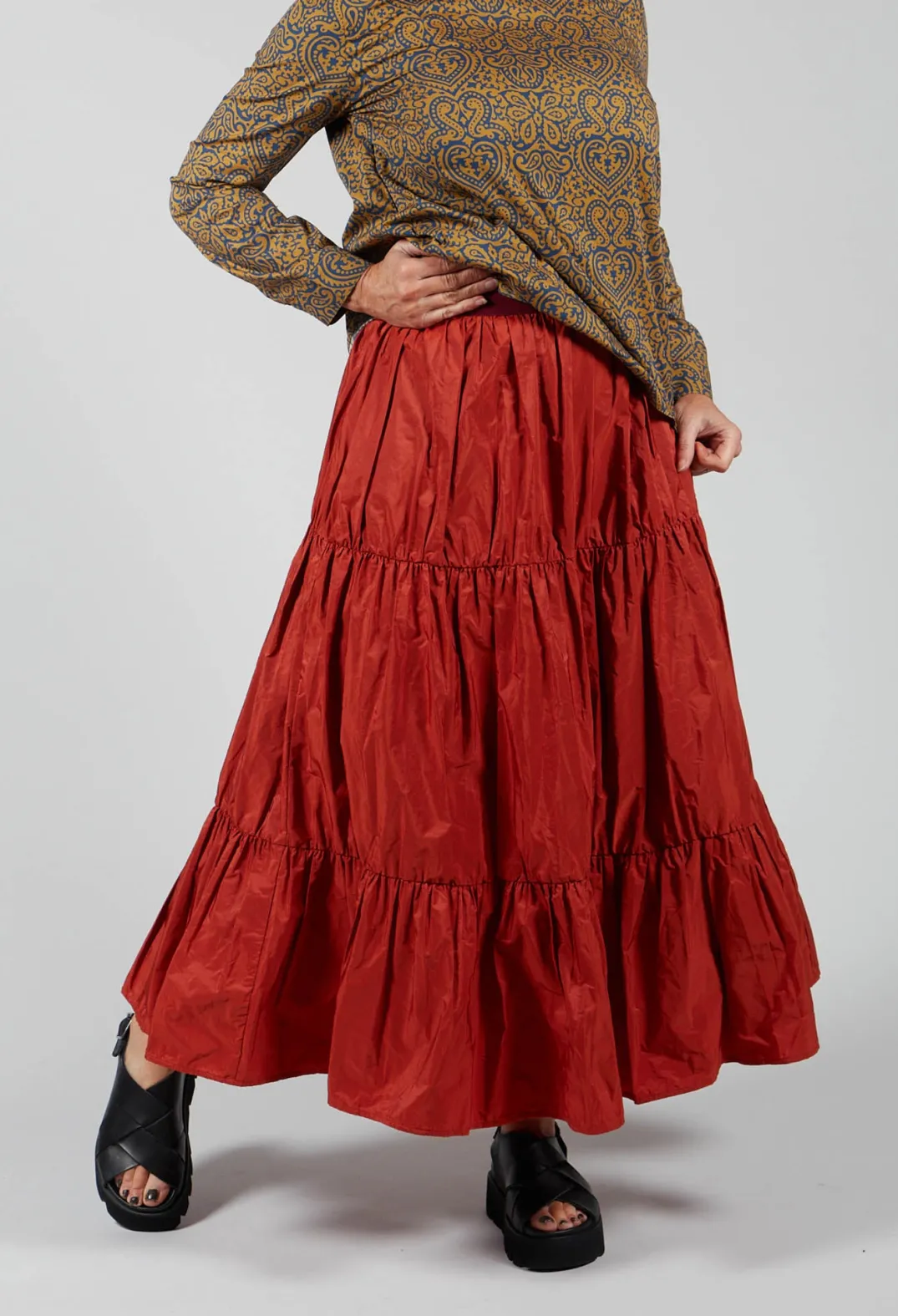 Maliparmi Skirts^Skirt in Ruggine Rust