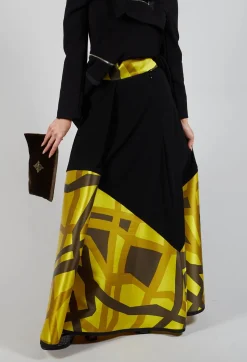 Xenia Design Skirts^Skirt Klar In Colourful Yellow