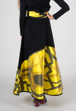 Xenia Design Skirts^Skirt Klar In Colourful Yellow