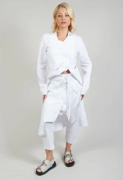 Pal Offner Trousers^Skirt Trousers in White