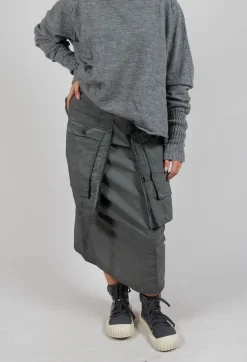 Rundholz Dip Skirts^Skirt with Statement Pockets in Pencil Cloud