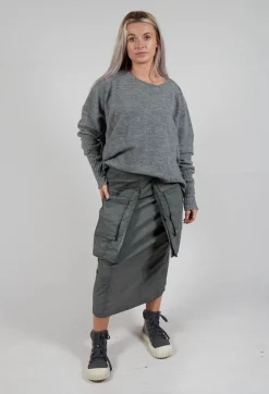 Rundholz Dip Skirts^Skirt with Statement Pockets in Pencil Cloud