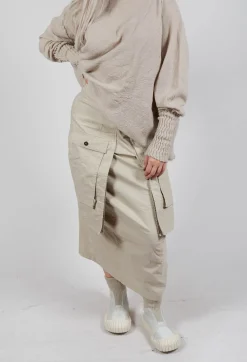 Rundholz Dip Skirts^Skirt with Statement Pockets in Eraser