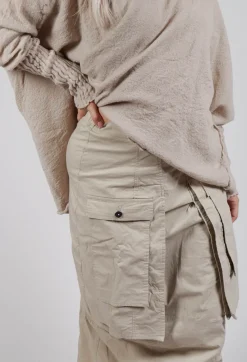 Rundholz Dip Skirts^Skirt with Statement Pockets in Eraser