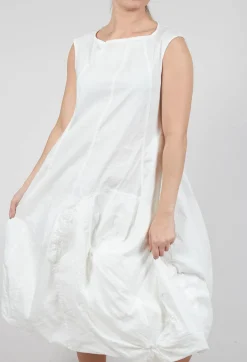 Rundholz Mainline Dresses^Sleeveless Balloon Dress in Starwhite