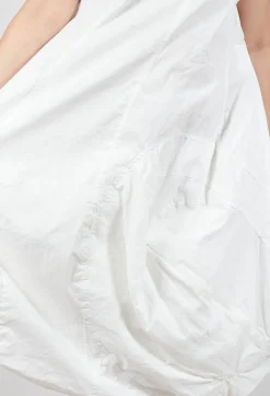 Rundholz Mainline Dresses^Sleeveless Balloon Dress in Starwhite