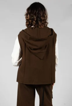 SOH Tops^Sleeveless Basics Vest in Khaki