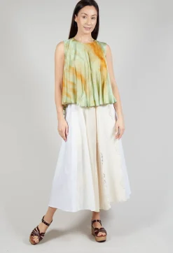 Sfizio Tops^Sleeveless Blouse in Tie Dye Print
