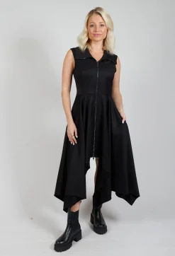 La Haine Dresses^Sleeveless Dress in Black