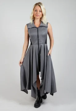 La Haine Dresses^Sleeveless Dress in Grey