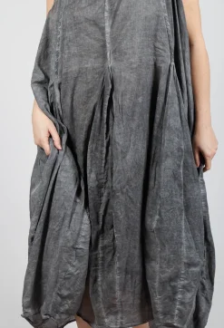 Rundholz Black Label Dresses^Sleeveless Dress with Balloon Hem in Black Cloud