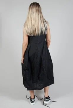Rundholz Black Label Dresses^Sleeveless Dress with Neckline Detail in Black