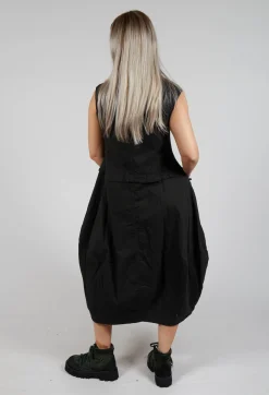 Rundholz Black Label Dresses^Sleeveless Dress with Tulip Hem in Jungle Stripe
