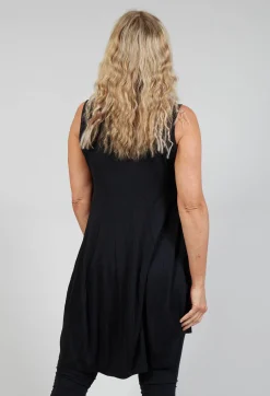 Rundholz Black Label Dresses^Sleeveless Jersey Dress in Black