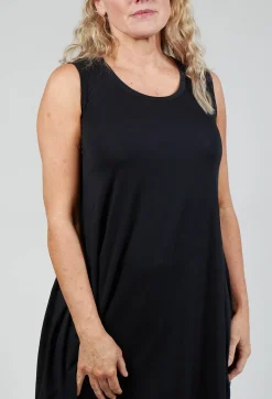 Rundholz Black Label Dresses^Sleeveless Jersey Dress in Black