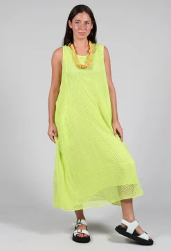 Rundholz Black Label Dresses^Sleeveless Jersey Dress with Tulip Hem in Sun