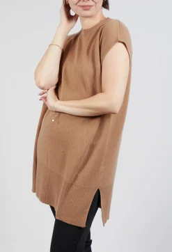 Bitte Kai Rand Tops^Sleeveless Knitted Vest in Camel