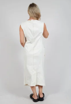 Rundholz Mainline Dresses^Sleeveless Midi Dress in Black Paint