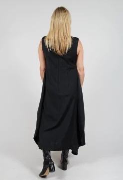 Malloni Dresses^Sleeveless Smock Dress in Nero