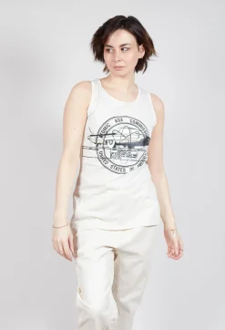 Rundholz Mainline Tops^Sleeveless Vest in Galaxy Print