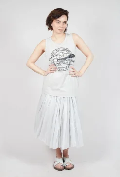 Rundholz Mainline Tops^Sleeveless Vest in Moon Print