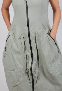 Rundholz Black Label Dresses^Sleeveless Zip Through Dress in Defender
