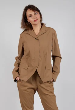 Rundholz Mainline Jackets^Slim Double Button Jacket in Camel