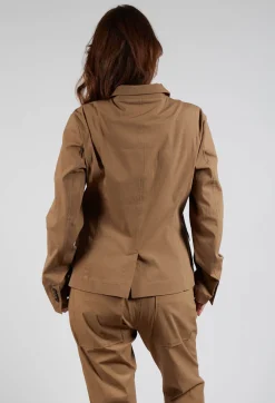 Rundholz Mainline Jackets^Slim Double Button Jacket in Camel