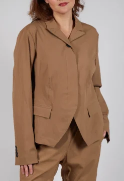 Rundholz Mainline Jackets^Slim Double Button Jacket in Camel