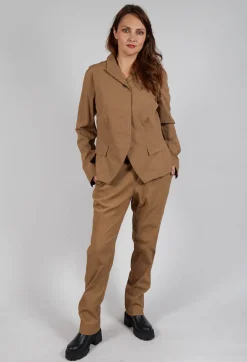Rundholz Mainline Jackets^Slim Double Button Jacket in Camel