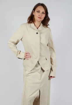 Rundholz Mainline Jackets^Slim Double Button Jacket in Bone
