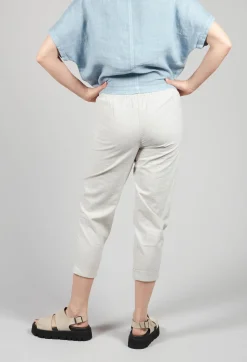 Elemente Clemente Trousers^Slim Fit Geisha Pants in Greige