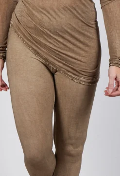 Rundholz Mainline Leggings^Slim Fit Leggings in Camel Cloud