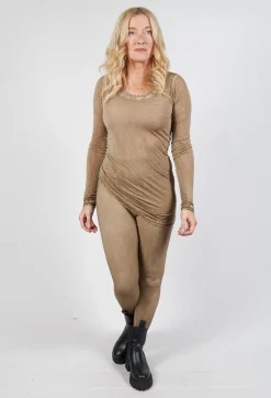 Rundholz Mainline Leggings^Slim Fit Leggings in Camel Cloud