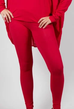 Rundholz Mainline Leggings^Slim Fit Leggings in Cardinal Cloud