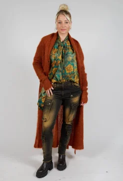 Masnada Trousers^Slim Jeans in Denim Tumeric