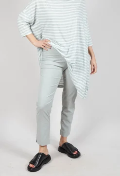 Rundholz Black Label Trousers^Slim Leg Pull On Trousers in Grey