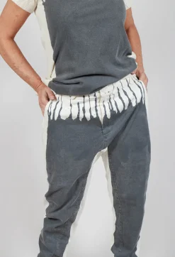 Rundholz Mainline Trousers^Slim Leg Trousers in Asteroid Paint
