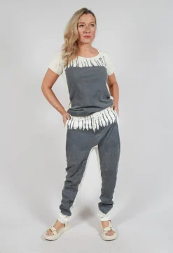 Rundholz Mainline Trousers^Slim Leg Trousers in Asteroid Paint
