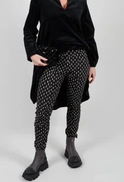 Bitte Kai Rand Trousers^Slim Leg Trousers in Black Print